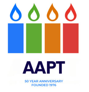 AAPT 50th anniversary logo